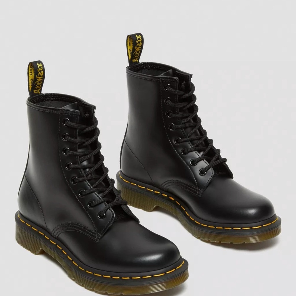 Dr. Martens Black Lace-Up Boots